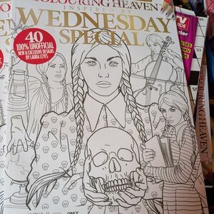 Wednesday Adams Special Coloring Book